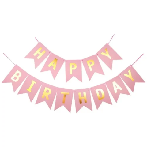 Girlanda Urodzinowa HAPPY BIRTHDAY 16 x 20 cm BLN12