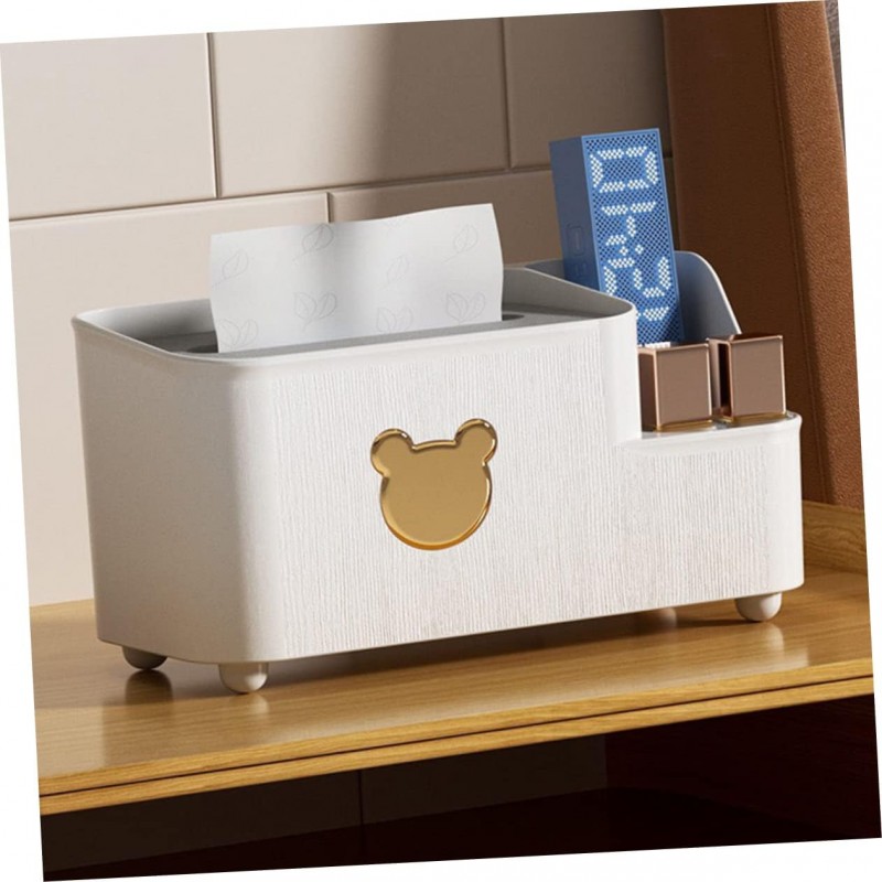 Szkatułka organizer z misiem na chusteczki ORM20 - obrazek 3