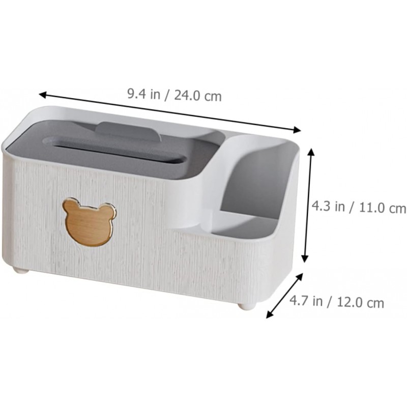 Szkatułka organizer z misiem na chusteczki ORM20 - obrazek 4