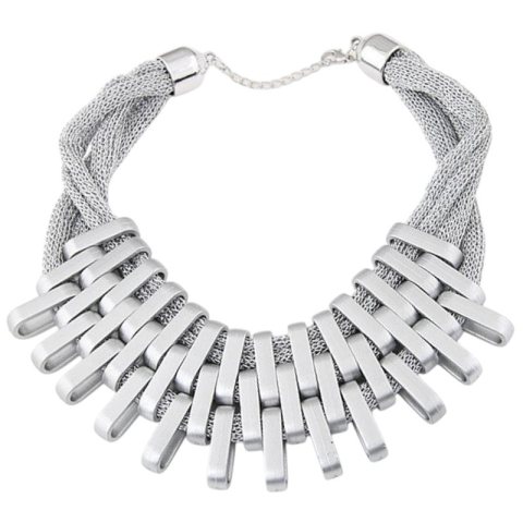 NASZYJNIK CZARNY SIATECZKA DUŻY N414