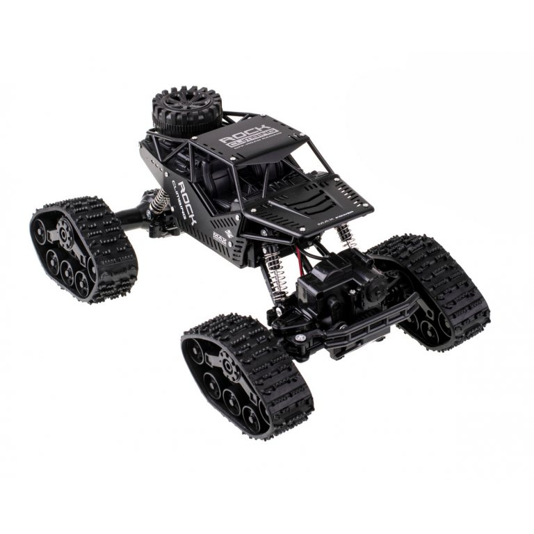 Samochód zdalnie sterowany na pilota RC Rock Crawler 4x4 LHC012 auto 2w1 czarny