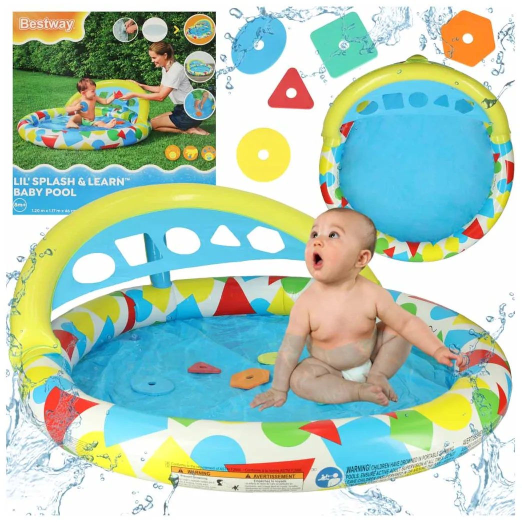Basen brodzik z poduszką BESTWAY 52378 120cm - obrazek 11