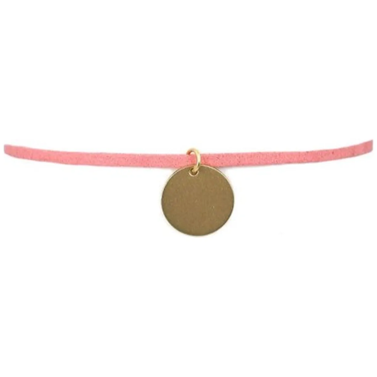 NASZYJNIK CHOKER RZEMYK - RÓŻ N530R