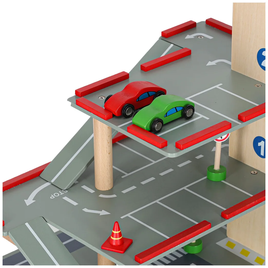 Parking drewniany garaż LULILO BENINO piętrowy - obrazek 9