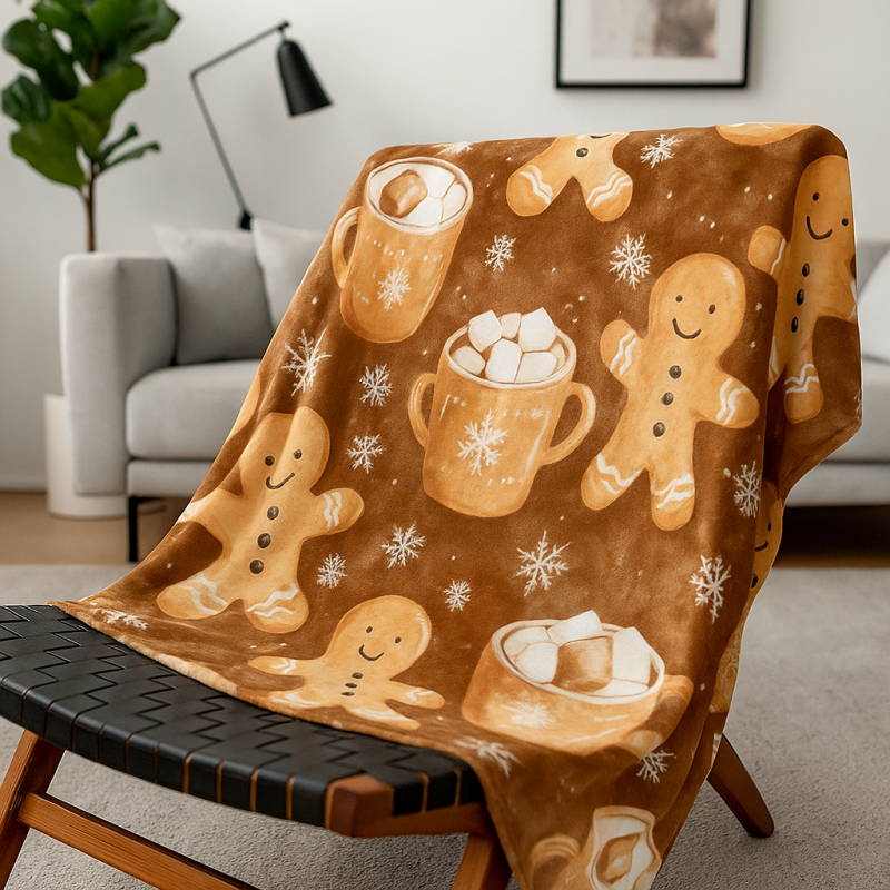 Mięciutki koc XL Flannel 150x200cm GRUBY MIĘKKI NARZUTA KOC21 - obrazek 2