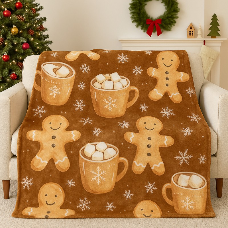 Mięciutki koc XL Flannel 150x200cm GRUBY MIĘKKI NARZUTA KOC21 - obrazek 6