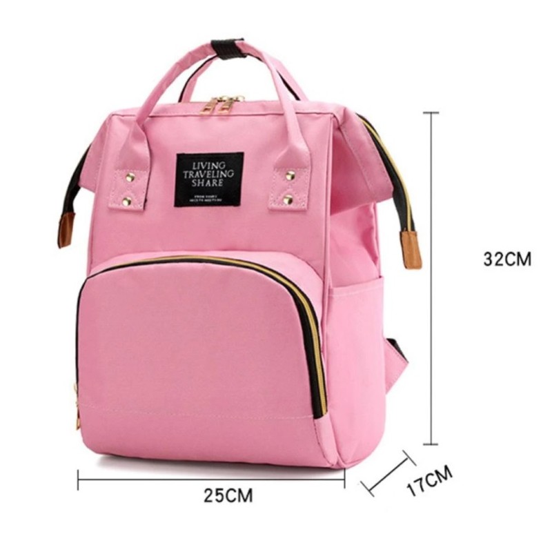 Torba, organizer, plecak dla mamy Różowy PLM10R - obrazek 10