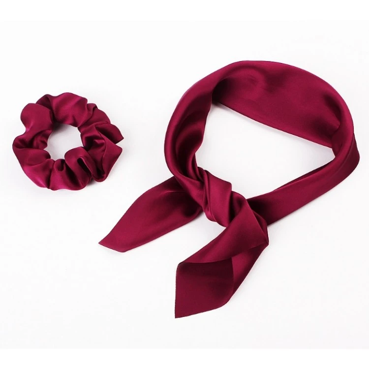 Gumka do włosów apaszka długa Magenta PIN UP GUM5F - obrazek 4