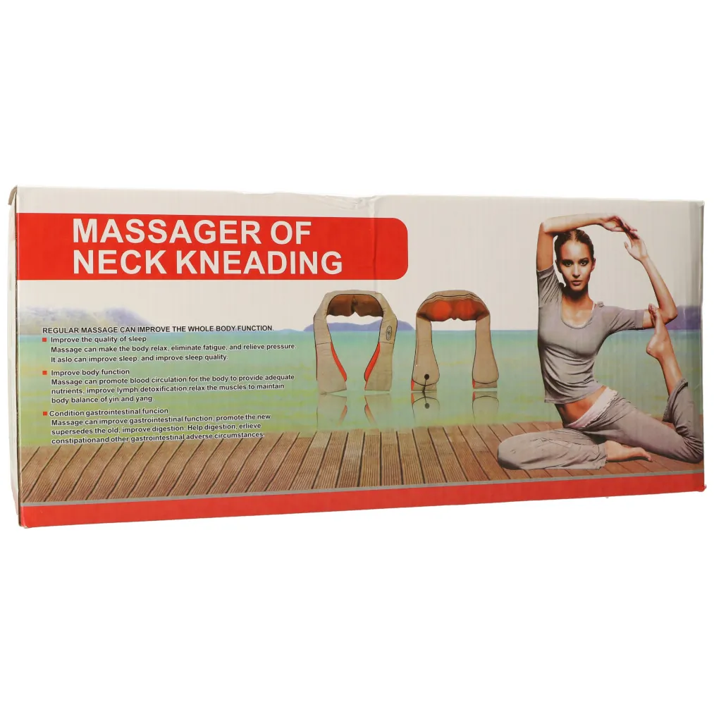 Kołnierz masujący shiatsu rozgrzewający na szyję kark barki plecy - obrazek 4