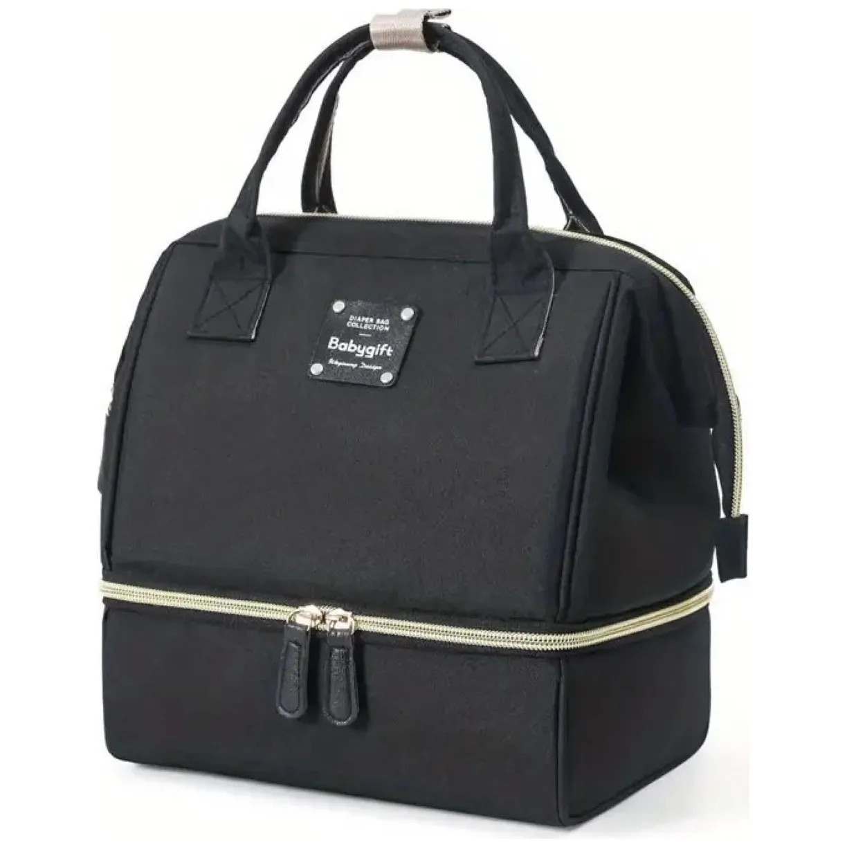 Torba, organizer do wózka 2 komory 26x23x18cm czarna PLM29CZ