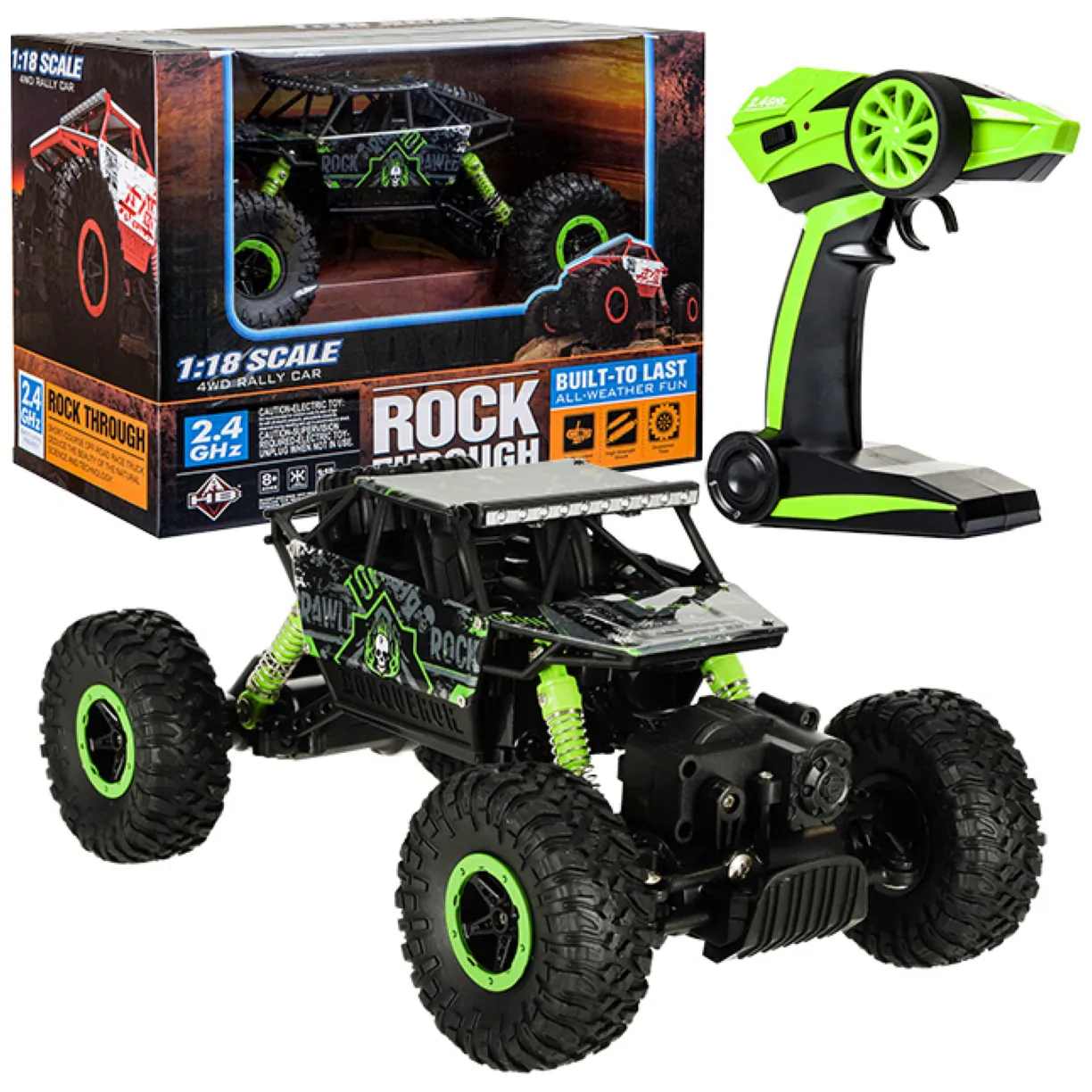 Samochód zdalnie sterowany na pilota RC Rock Crawler HB 2
