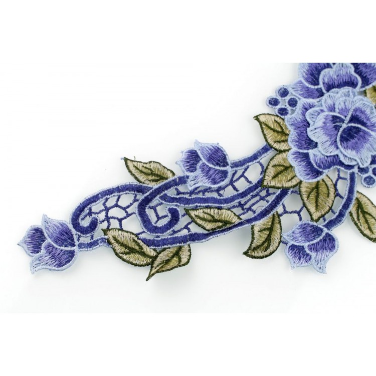 NASZYWKA DUŻA KWIATY HAFT H48 - obrazek 2