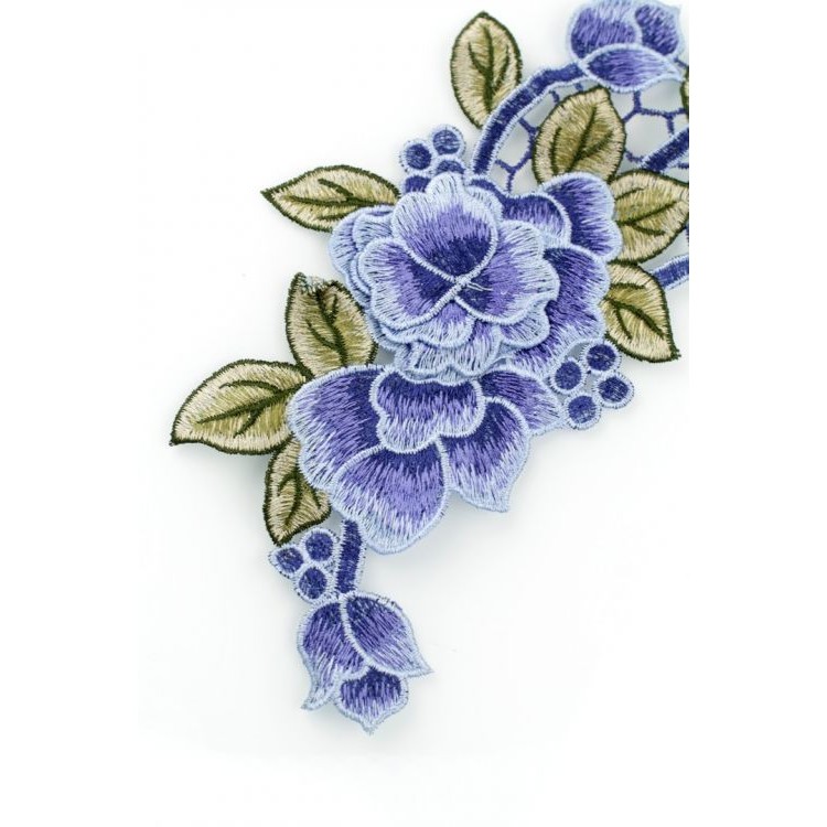 NASZYWKA DUŻA KWIATY HAFT H48 - obrazek 3