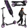 Hulajnoga miejska Trike Fix składana koła 200mm czarno-fioletowa