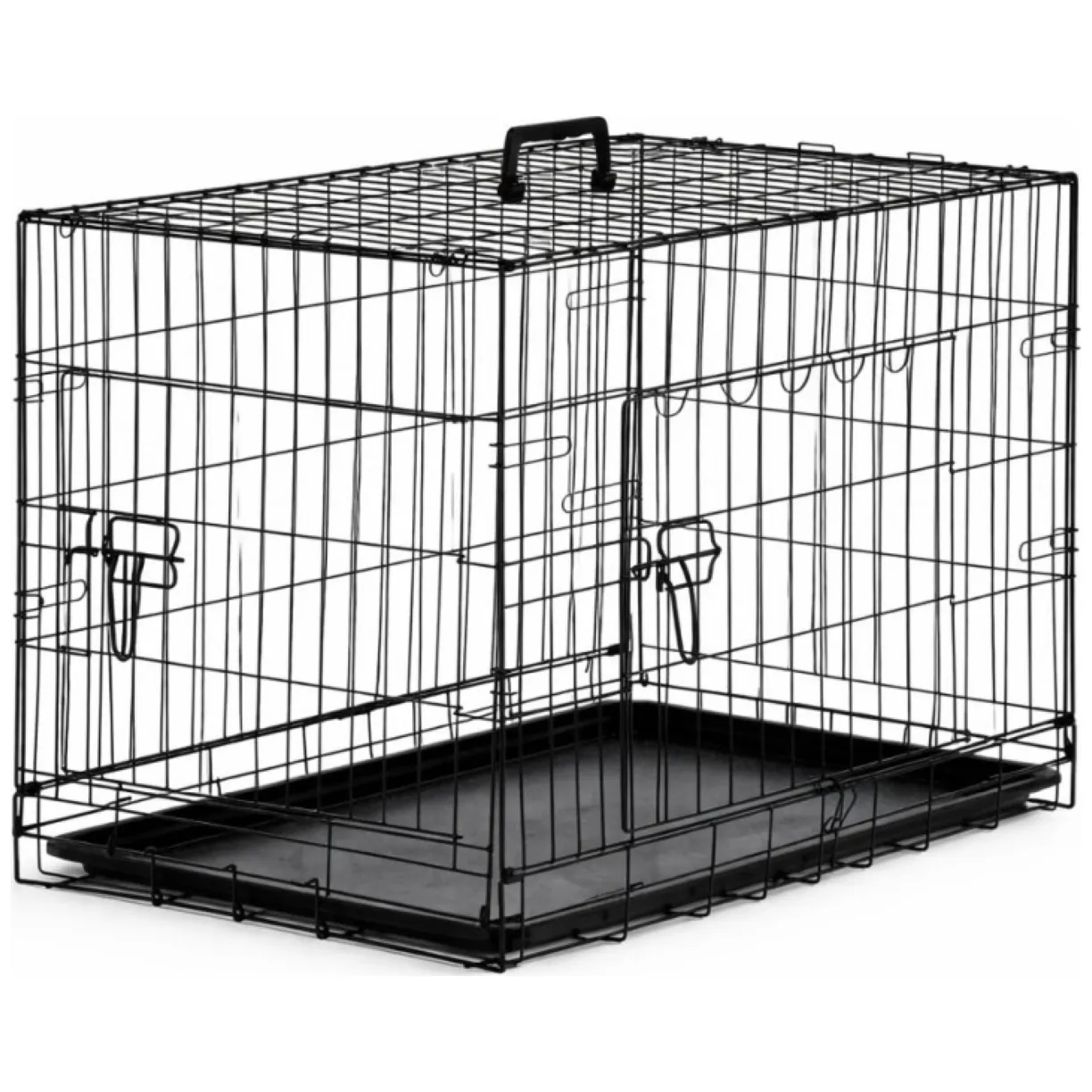 DUŻA KLATKA KENNELOWA METALOWA KOJEC Transporter dla PSA KOTA 107x71x77,5cm KOT34