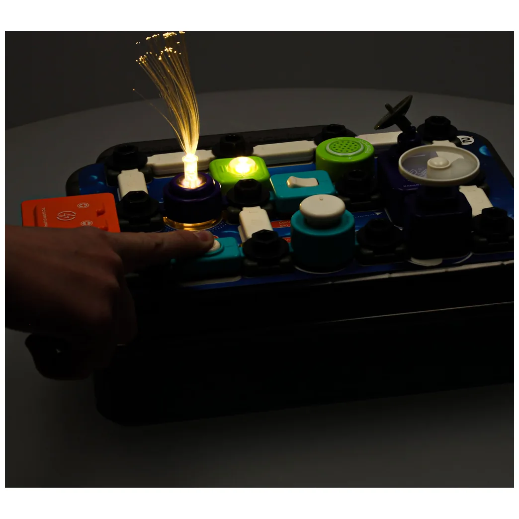 Mały elektryk elektronik zestaw edukacyjny 45 elementów + 12 kart - obrazek 16