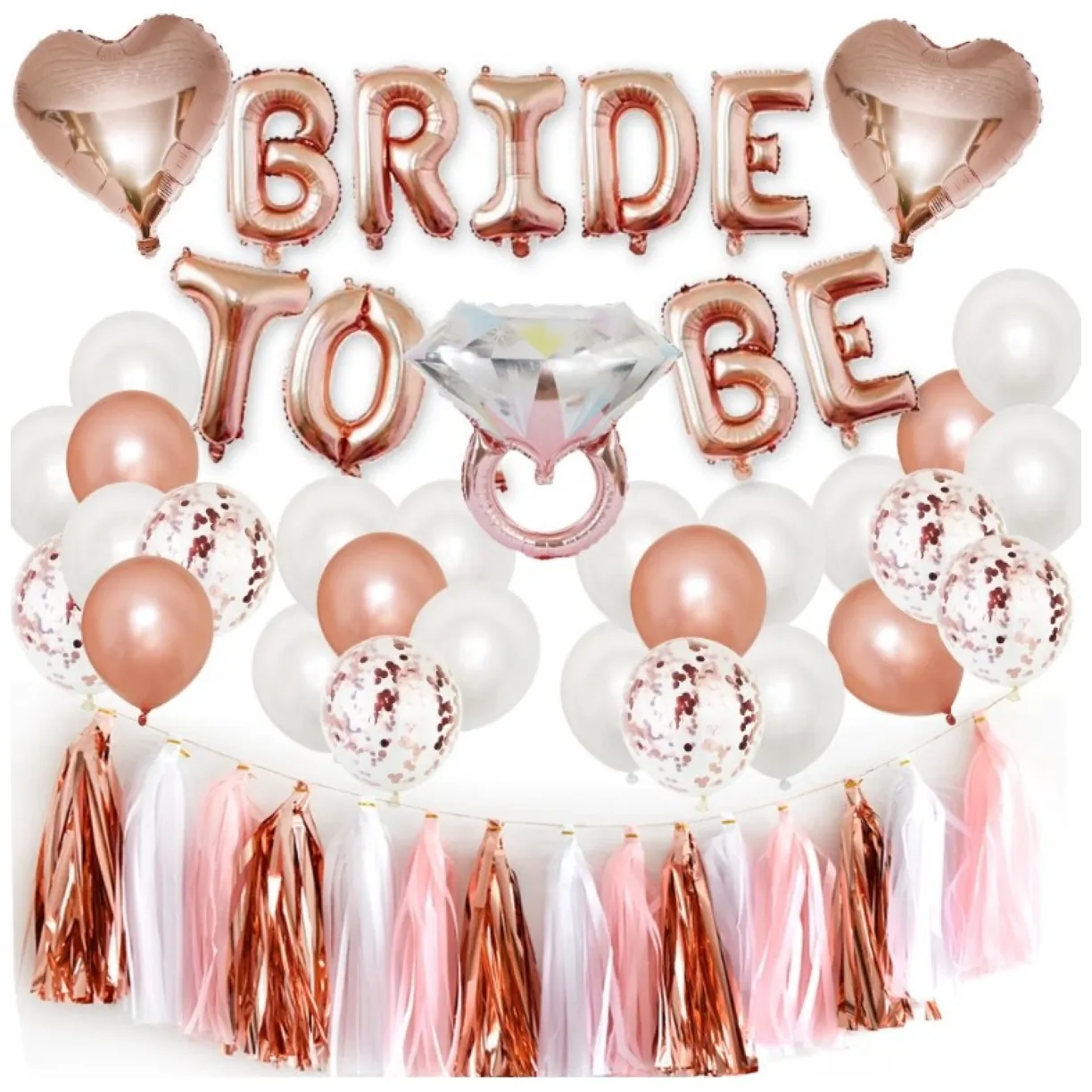 Zestaw Balonów Bride to Be BLN01