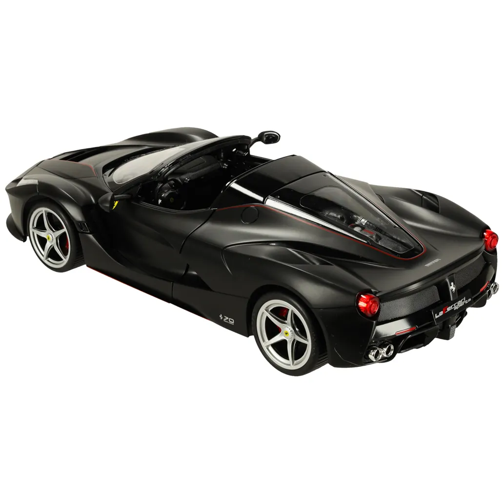 Samochód zdalnie sterowany Rastar 75800 Ferrari LaFerrari Aperta 1:14 czarny - obrazek 4