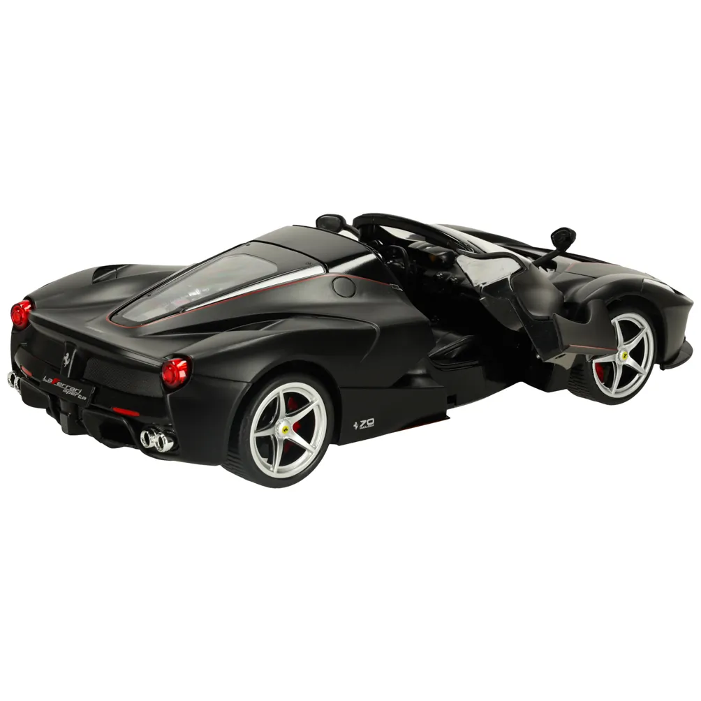 Samochód zdalnie sterowany Rastar 75800 Ferrari LaFerrari Aperta 1:14 czarny - obrazek 6