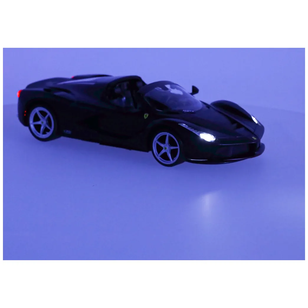 Samochód zdalnie sterowany Rastar 75800 Ferrari LaFerrari Aperta 1:14 czarny - obrazek 9