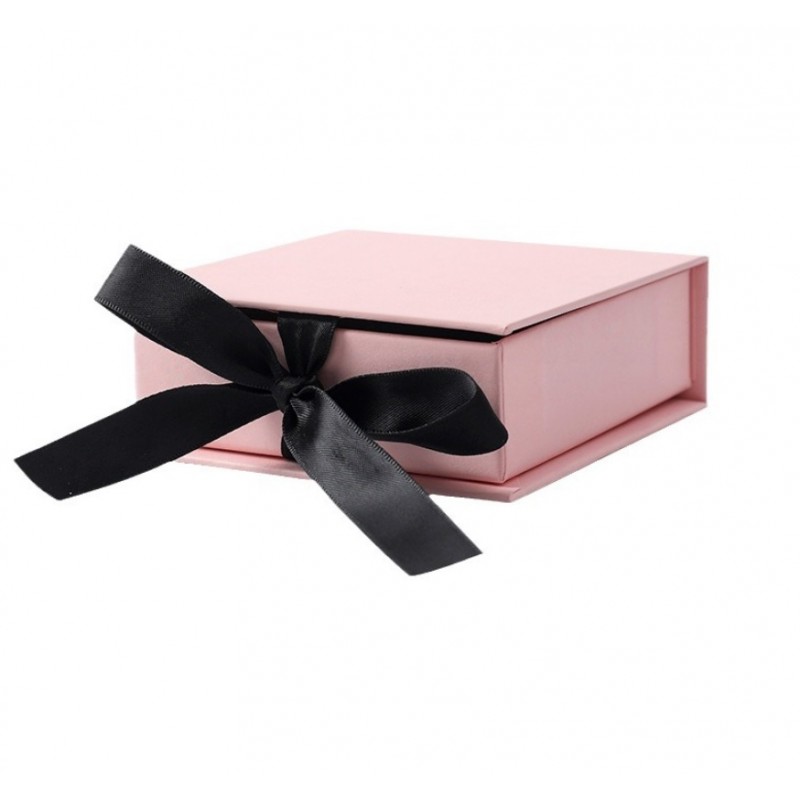 PUDEŁKO OZDOBNE na zestaw BIŻUTERII 7 x 7 x 3,5 cm PDOZ25R - obrazek 4