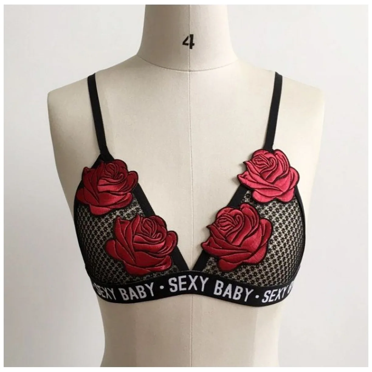 Ozdobny TOP RED ROSES M - obrazek 2