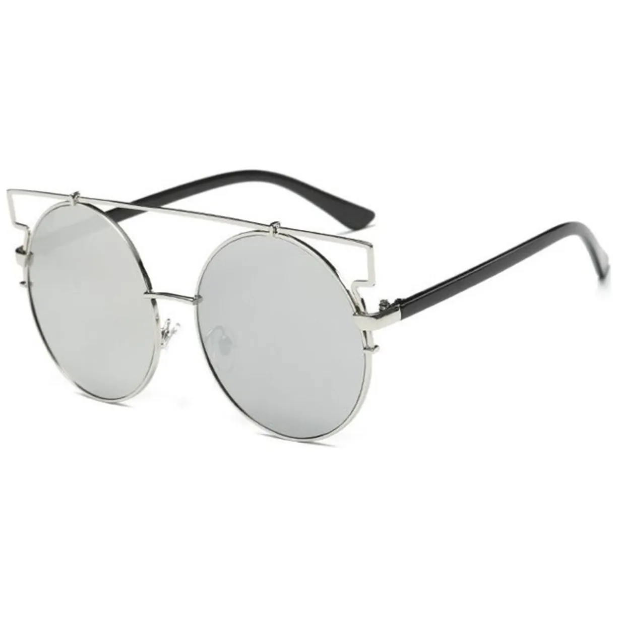 OKULARY LUSTRZANE OVER&OVER - SREBRNE - obrazek 2