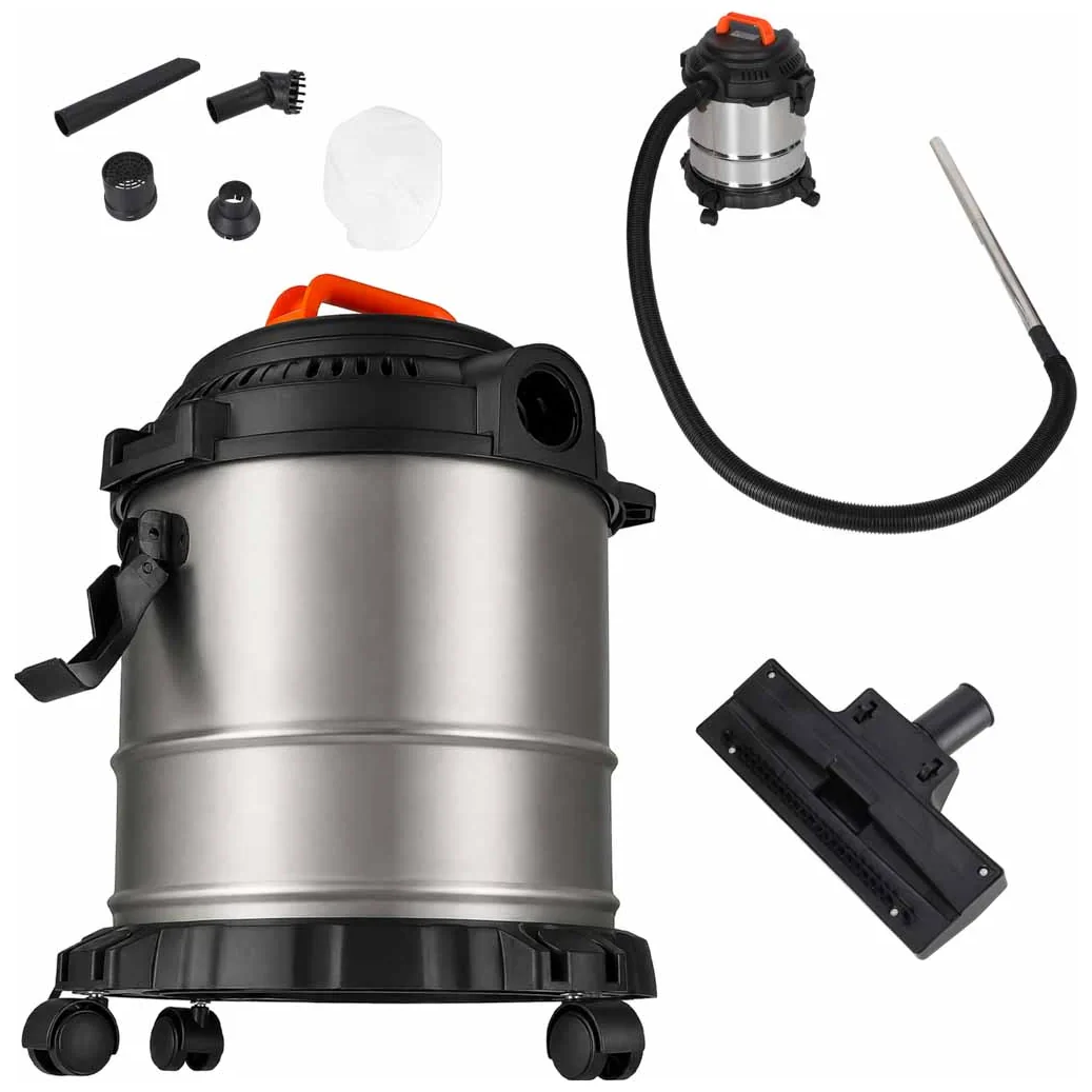 Odkurzacz warsztatowy do kominka sucho mokro dmuchawa 20L 22000Pa 2000W