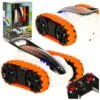 Samochód zdalnie sterowany pojazd gąsienicowy RC REVOLT TG1006 High-Performance Track Racer 2.4GHz LED Off-Road Zasięg do 40m czerwony