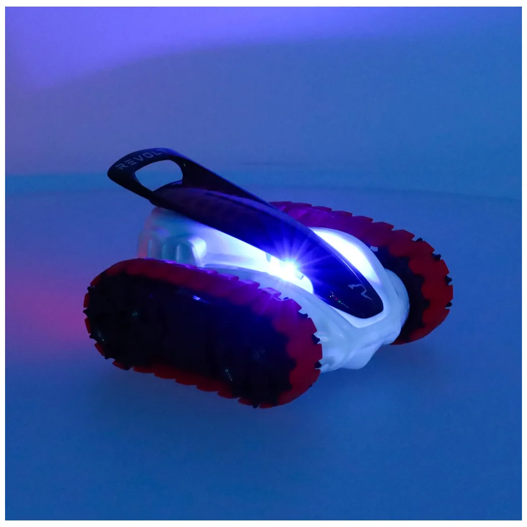 Samochód zdalnie sterowany pojazd gąsienicowy RC REVOLT TG1006 High-Performance Track Racer 2.4GHz LED Off-Road Zasięg do 40m czerwony - obrazek 4