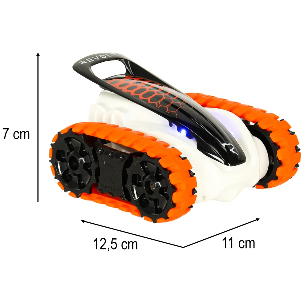 Samochód zdalnie sterowany pojazd gąsienicowy RC REVOLT TG1006 High-Performance Track Racer 2.4GHz LED Off-Road Zasięg do 40m czerwony - obrazek 5