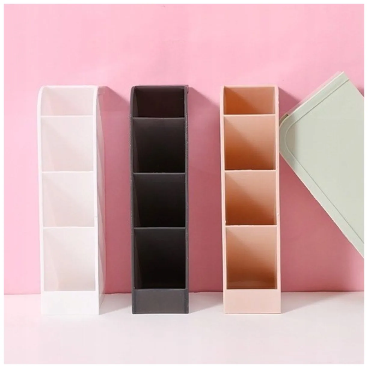 Wielofunkcyjny plastikowy organizer na biurko 7,4x20,3x9cm CB18B - obrazek 5