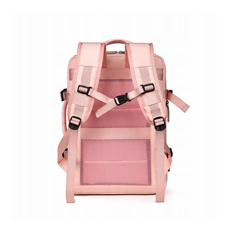 Plecak podróżny, kabinowy do samolotu, wodoodporny z USB, 44x30x16/26cm PL178 - obrazek 2