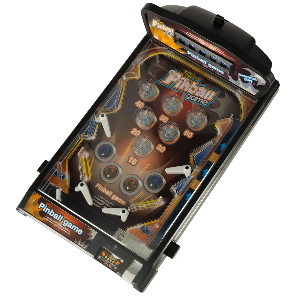 Gra zręcznościowa Pinball Flipper stół ze światłami i muzyką dla dzieci - obrazek 5
