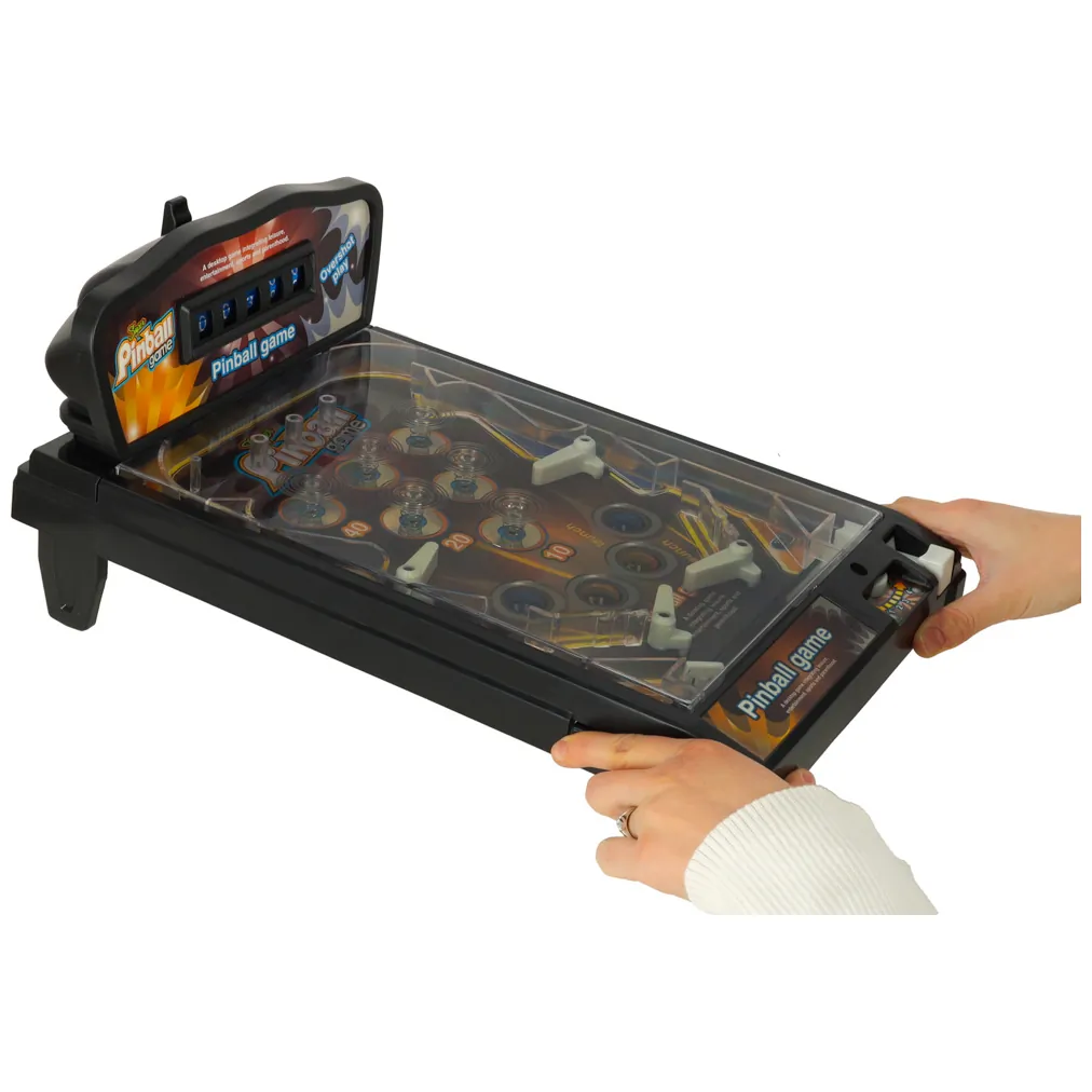 Gra zręcznościowa Pinball Flipper stół ze światłami i muzyką dla dzieci - obrazek 7
