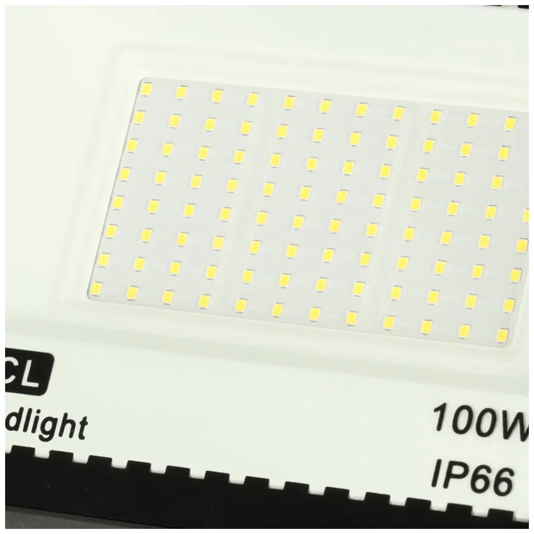 Reflektor LED 100W z czujnikiem ruchu IP66 biała zimna na zewnątrz - obrazek 6