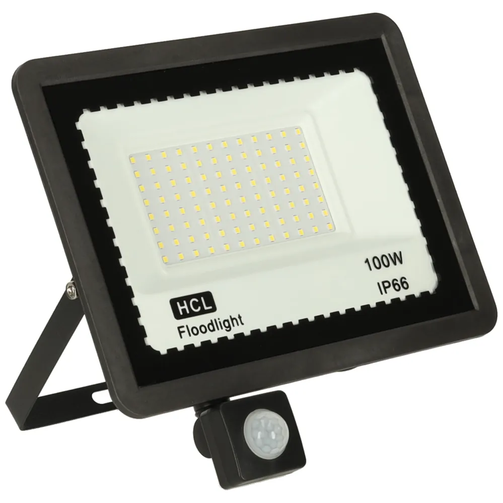 Lampa czujnik ruchu reflektor 100W