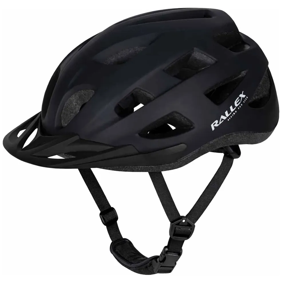 Kask rowerowy na rower RALLEX damski męski regulowany czarny L 58-62cm - obrazek 10