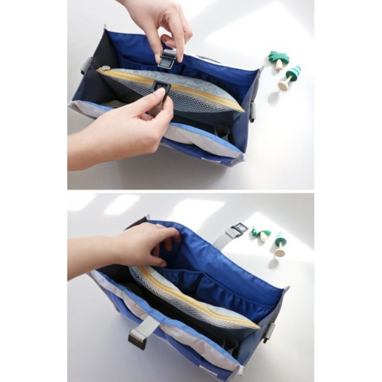 Wiszący organizer do wózka lub stojący niebieski OR21N - obrazek 3