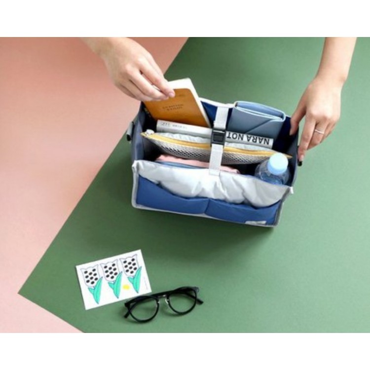 Wiszący organizer do wózka lub stojący niebieski OR21N - obrazek 5