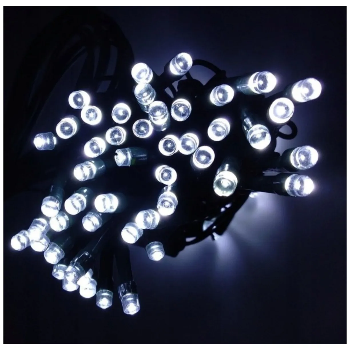 Światełka lampki wewnętrzne/zewnętrzne 300 LED Białe - obrazek 2