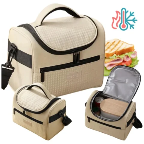 Torba termiczna do przenoszenia żywności LUNCH BOX 25x20,5x16,5 cm KP05K