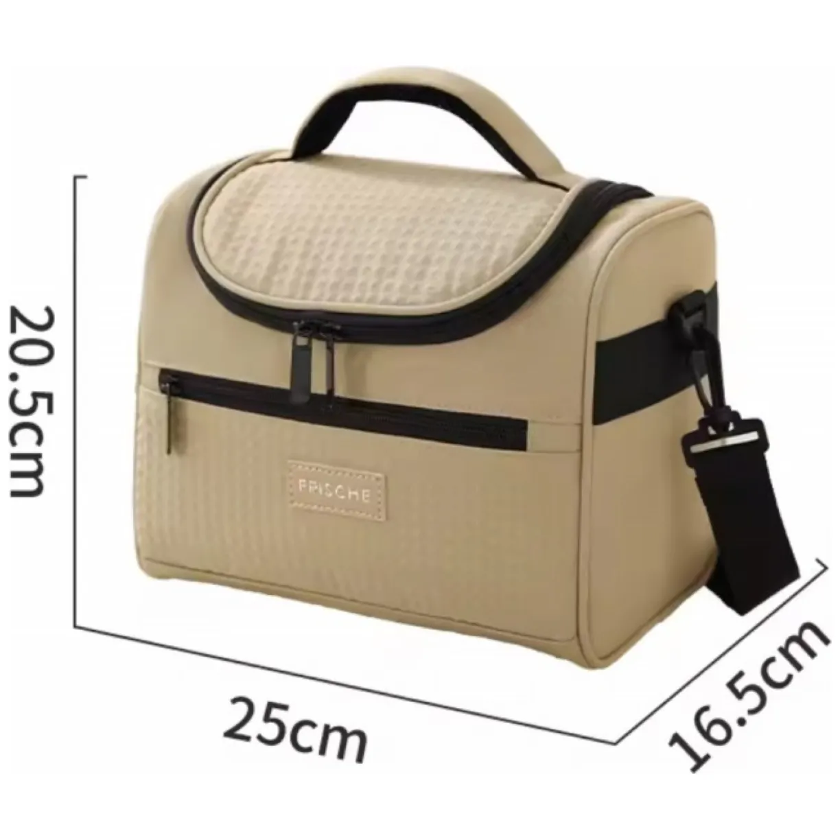 Torba termiczna do przenoszenia żywności LUNCH BOX 25x20,5x16,5 cm KP05K - obrazek 8
