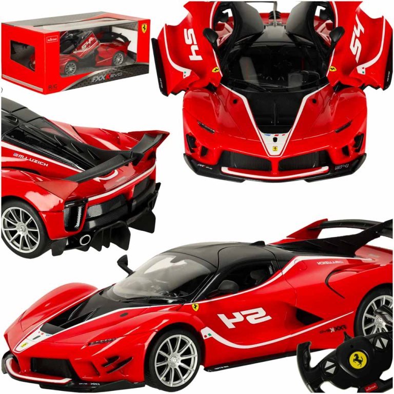 Samochód zdalnie sterowany Rastar 79200 Ferrari  FXX 1:14 czerwony