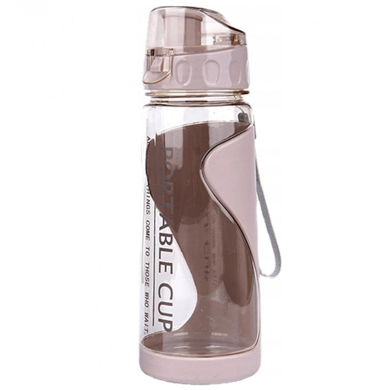 BUTELKA NA WODĘ BIDON NA SIŁOWNIĘ FITNESS 600ml przenośny mały BD02 - obrazek 2