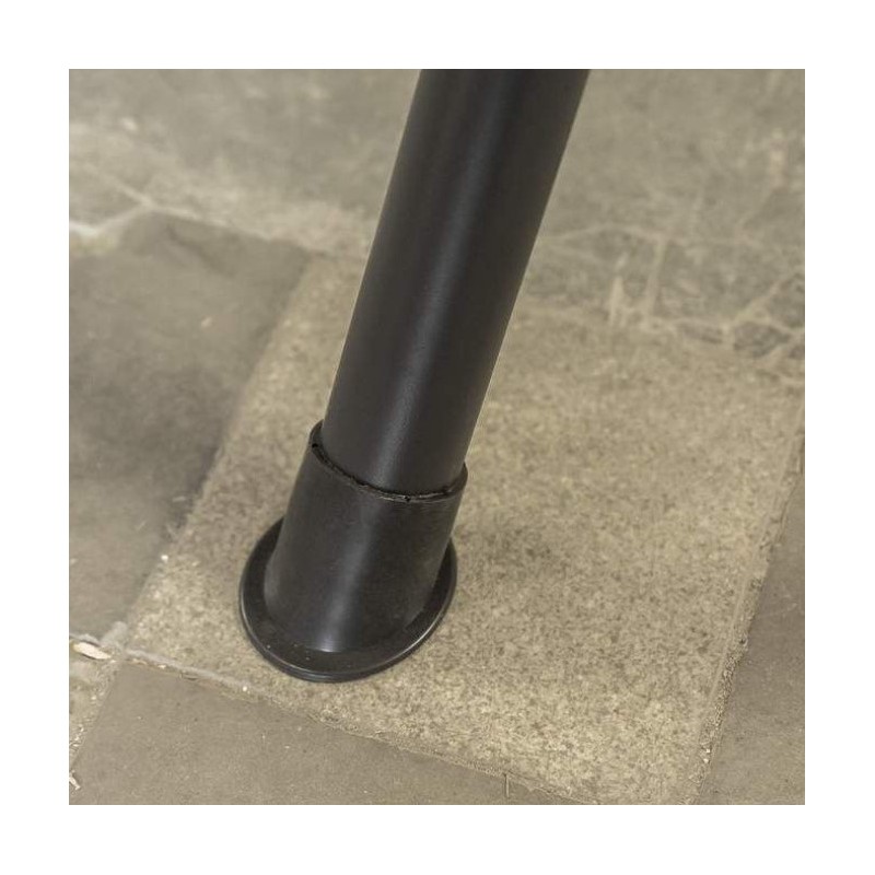 Huśtawka ogrodowa 3-osobowa z baldachimem i 2 poduszkami, grafitowa HO01 - obrazek 6