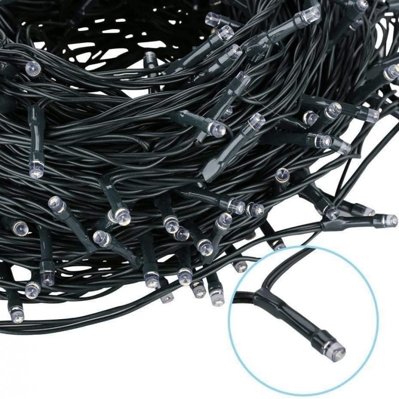 Światełka lampki 500 LED MULTIKOLOR, FLASH BIAŁY LAMP31MULTI - obrazek 5