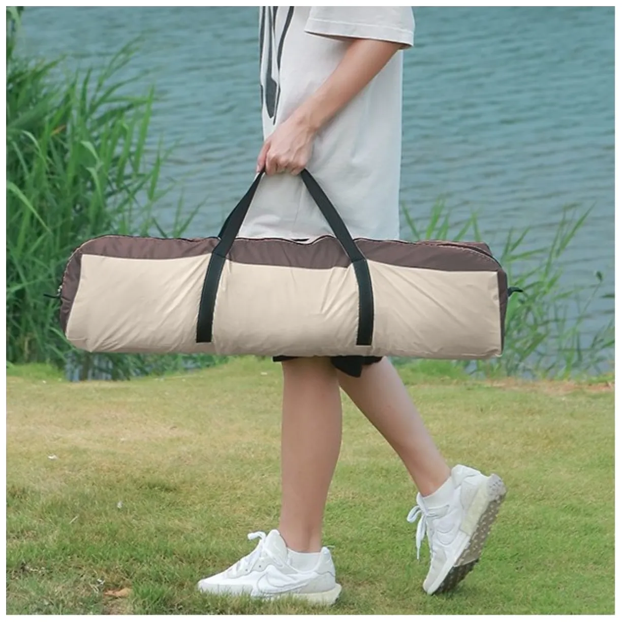 Namiot kempingowy składany 2-3 osobowy 200x140x115cm - obrazek 5