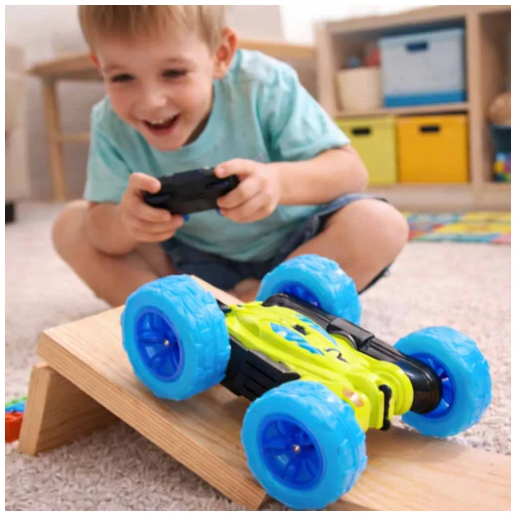 Samochód zdalnie sterowany RC REVOLT TG1023 Flip Speeder Lights 2.4GHz LED Off-Road Na Każdy Teren Akrobacje 360 - obrazek 11
