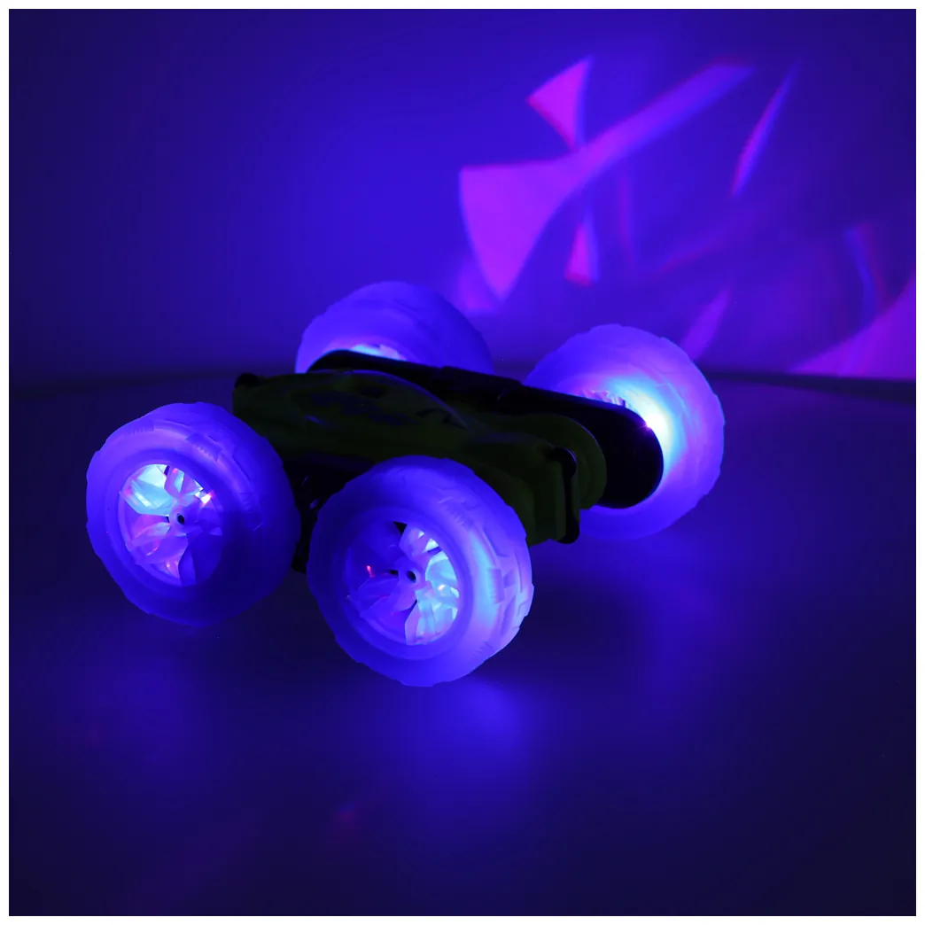 Samochód zdalnie sterowany RC REVOLT TG1023 Flip Speeder Lights 2.4GHz LED Off-Road Na Każdy Teren Akrobacje 360 - obrazek 8